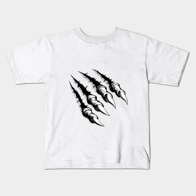 Monster Claws Halloween Kids T-Shirt by My_Store